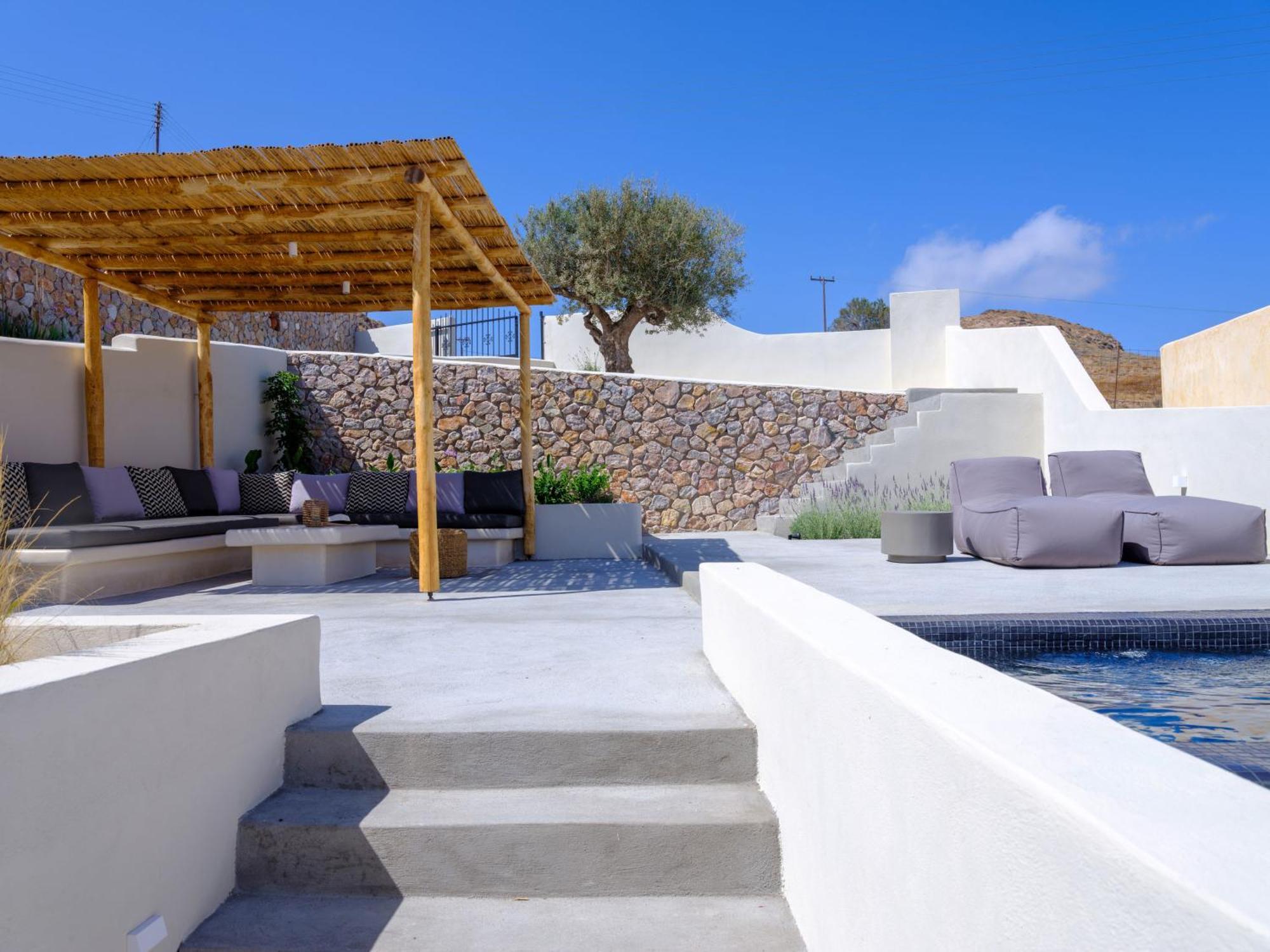 Santorini C Villa Фира Екстериор снимка