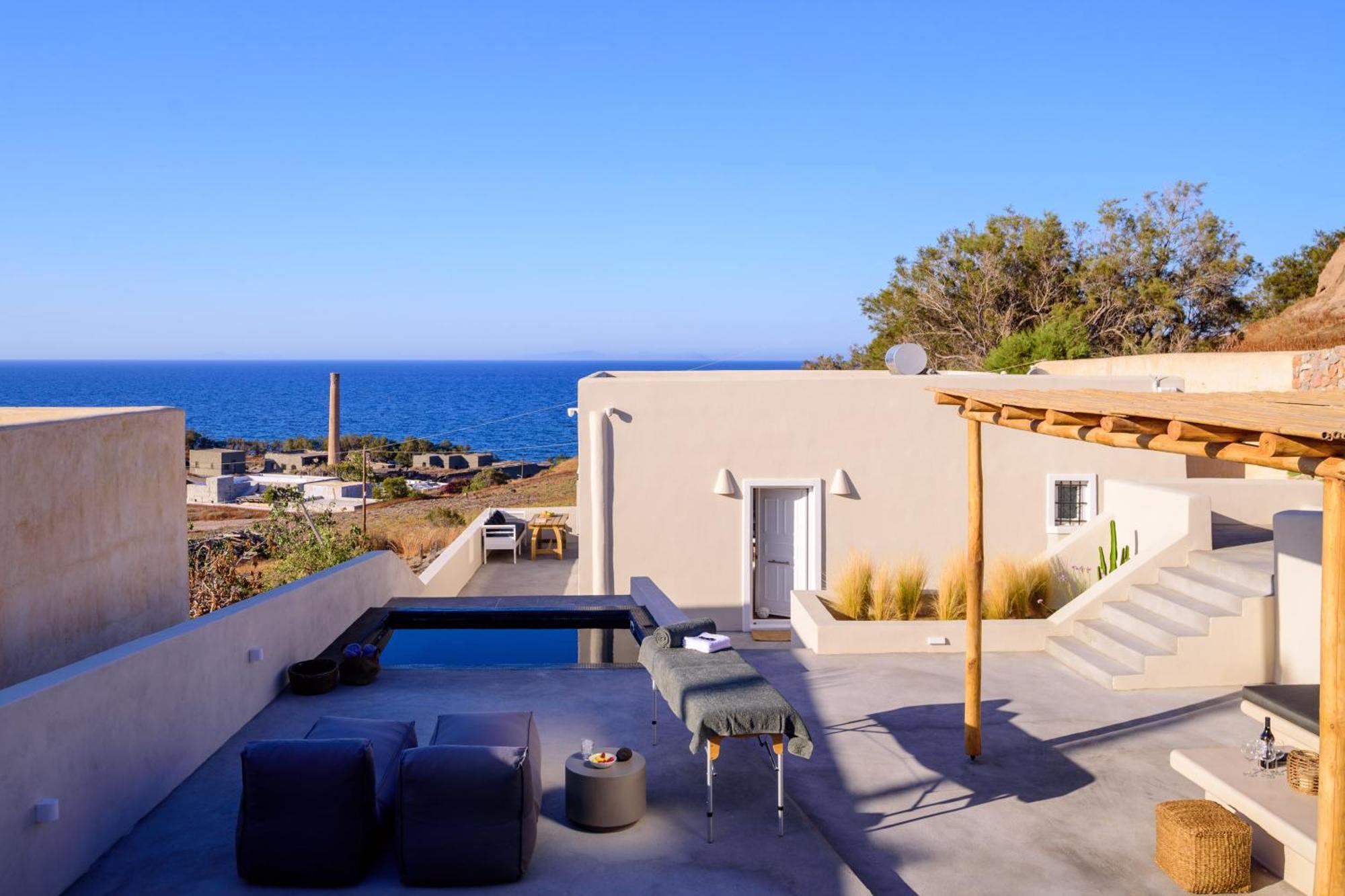 Santorini C Villa Фира Екстериор снимка