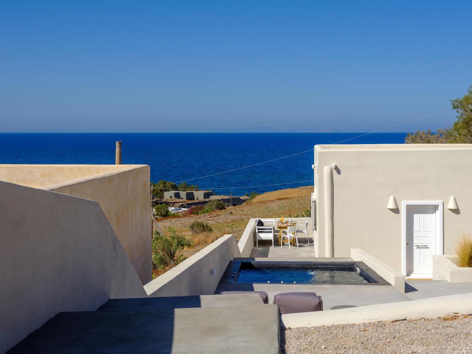 Santorini C Villa Фира Екстериор снимка