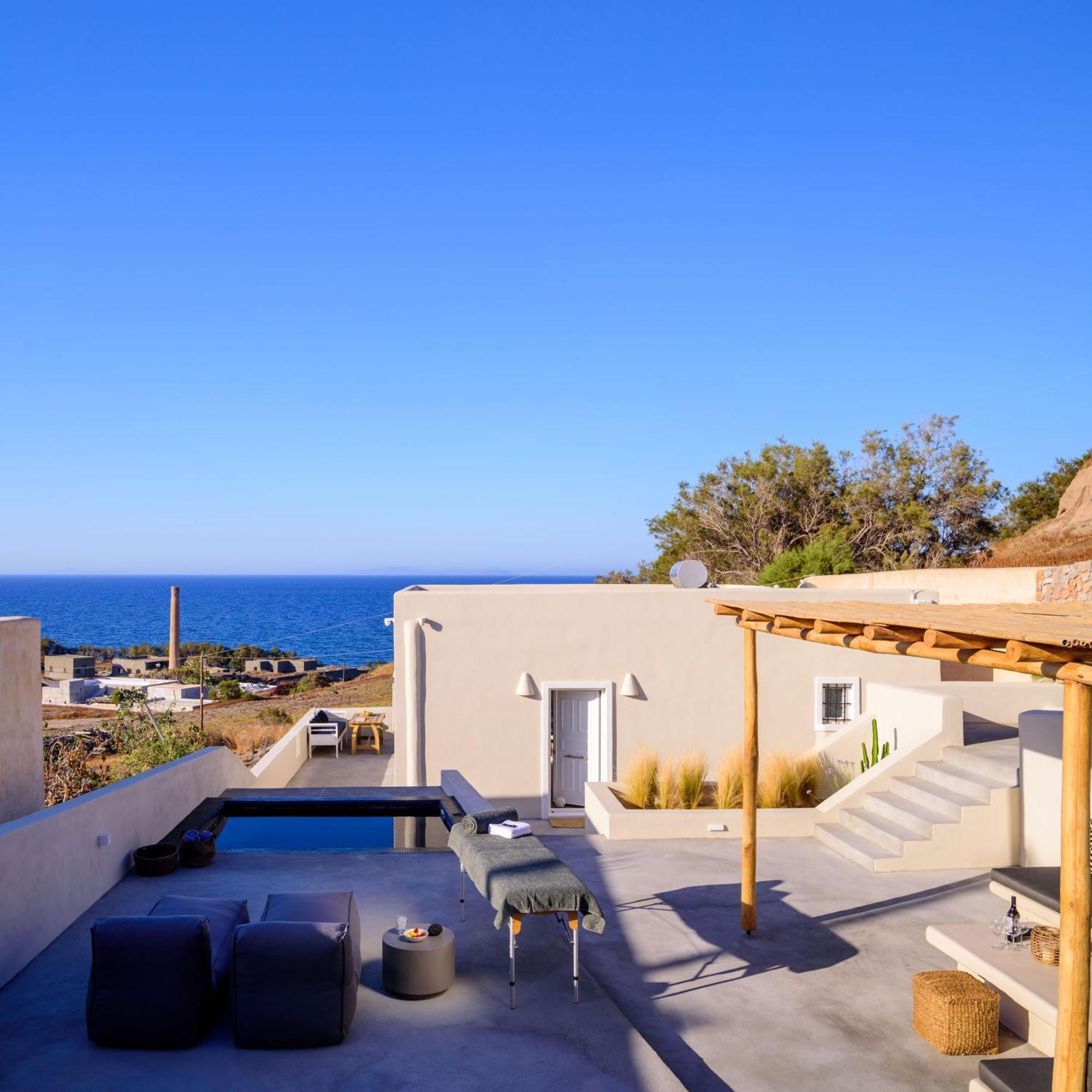 Santorini C Villa Фира Екстериор снимка