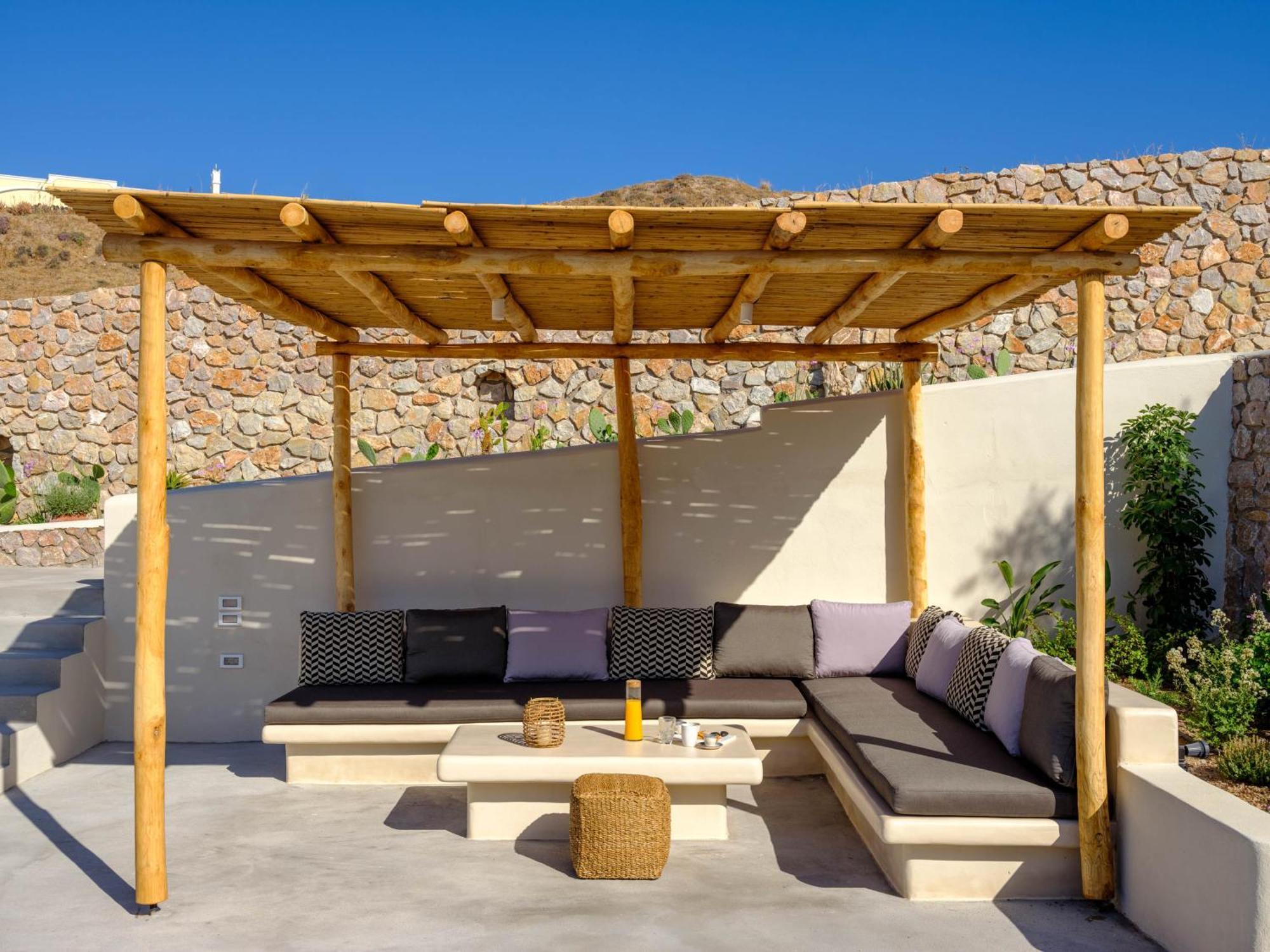 Santorini C Villa Фира Екстериор снимка