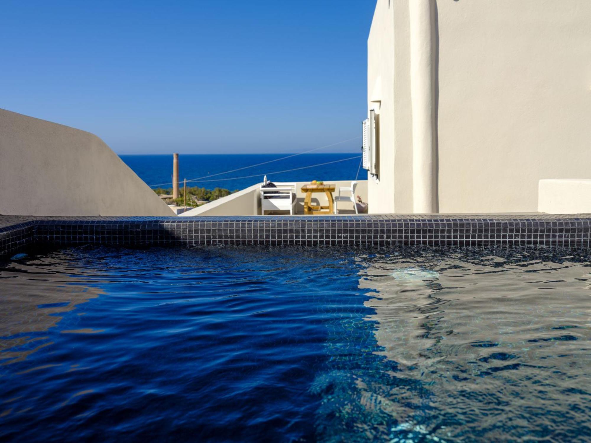 Santorini C Villa Фира Екстериор снимка