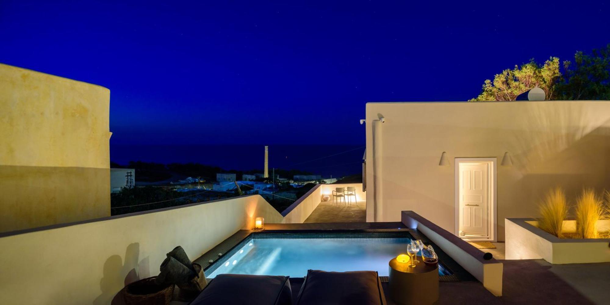 Santorini C Villa Фира Екстериор снимка